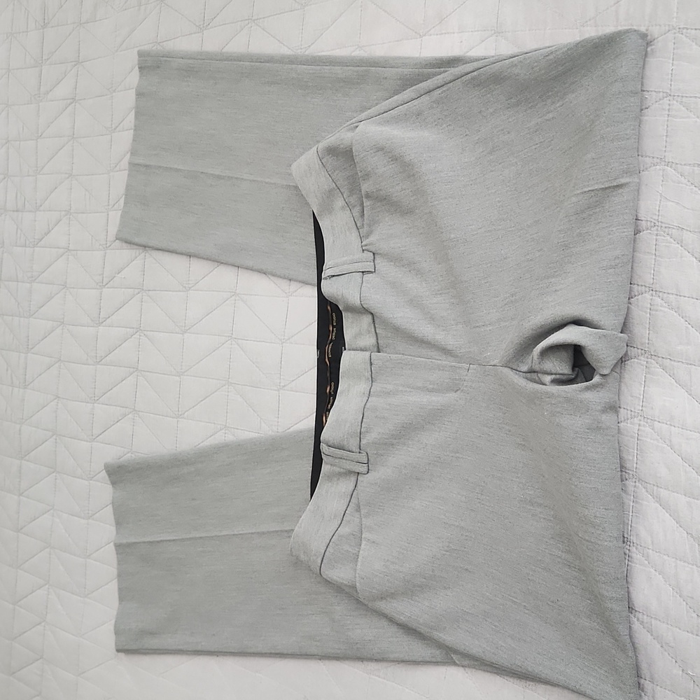 Express Editor Grey Pants - Size 10 Regular - image 2